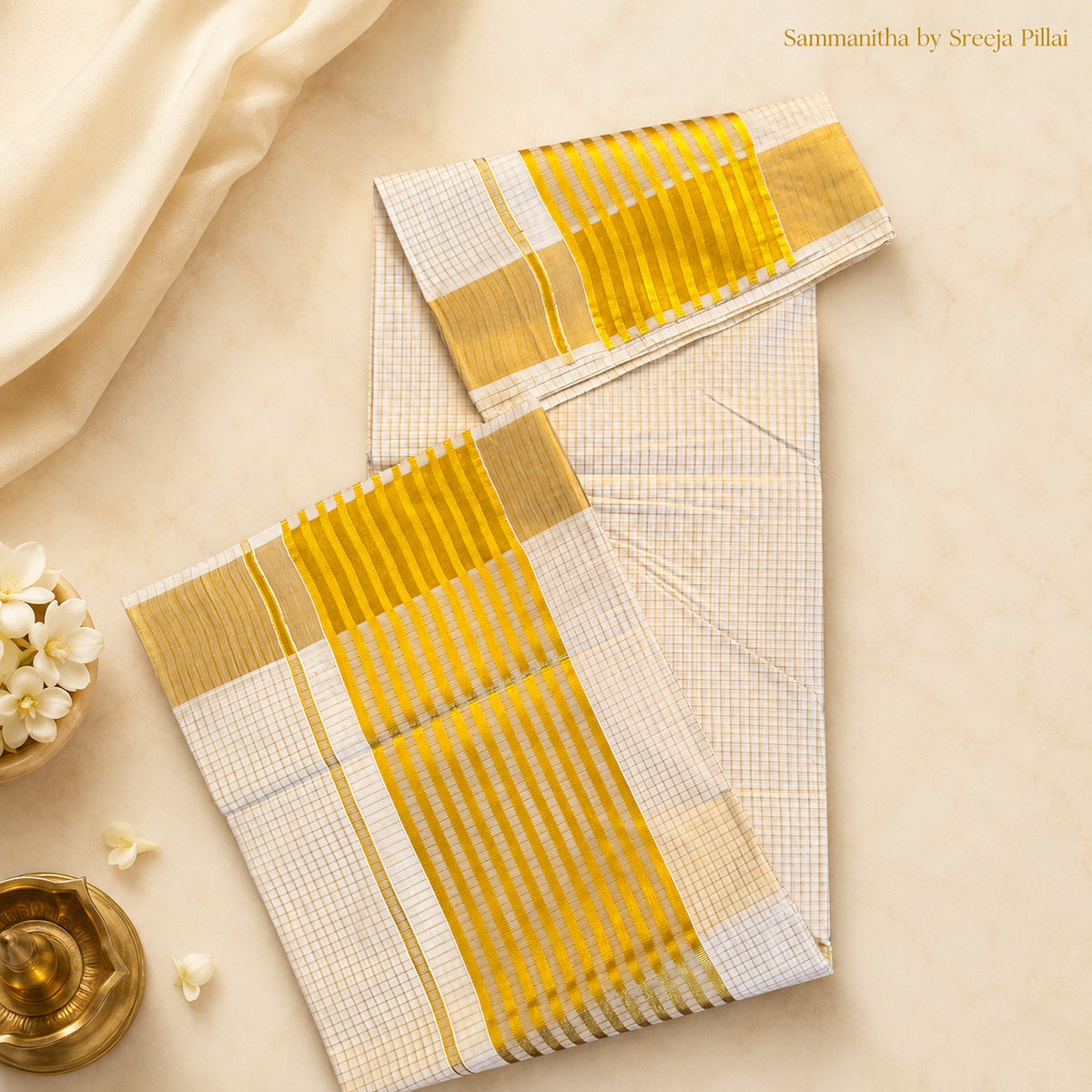 Kerala Kasavu saree13