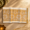 Simple Kerala cotton saree with Peacock pallu SKS22