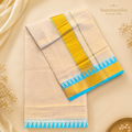 Kerala Kasavu saree9