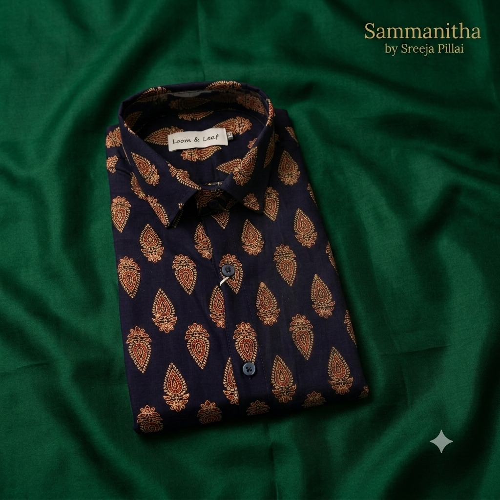 Ajrak prined shirt
