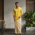 Onam Combo shirt and mundu